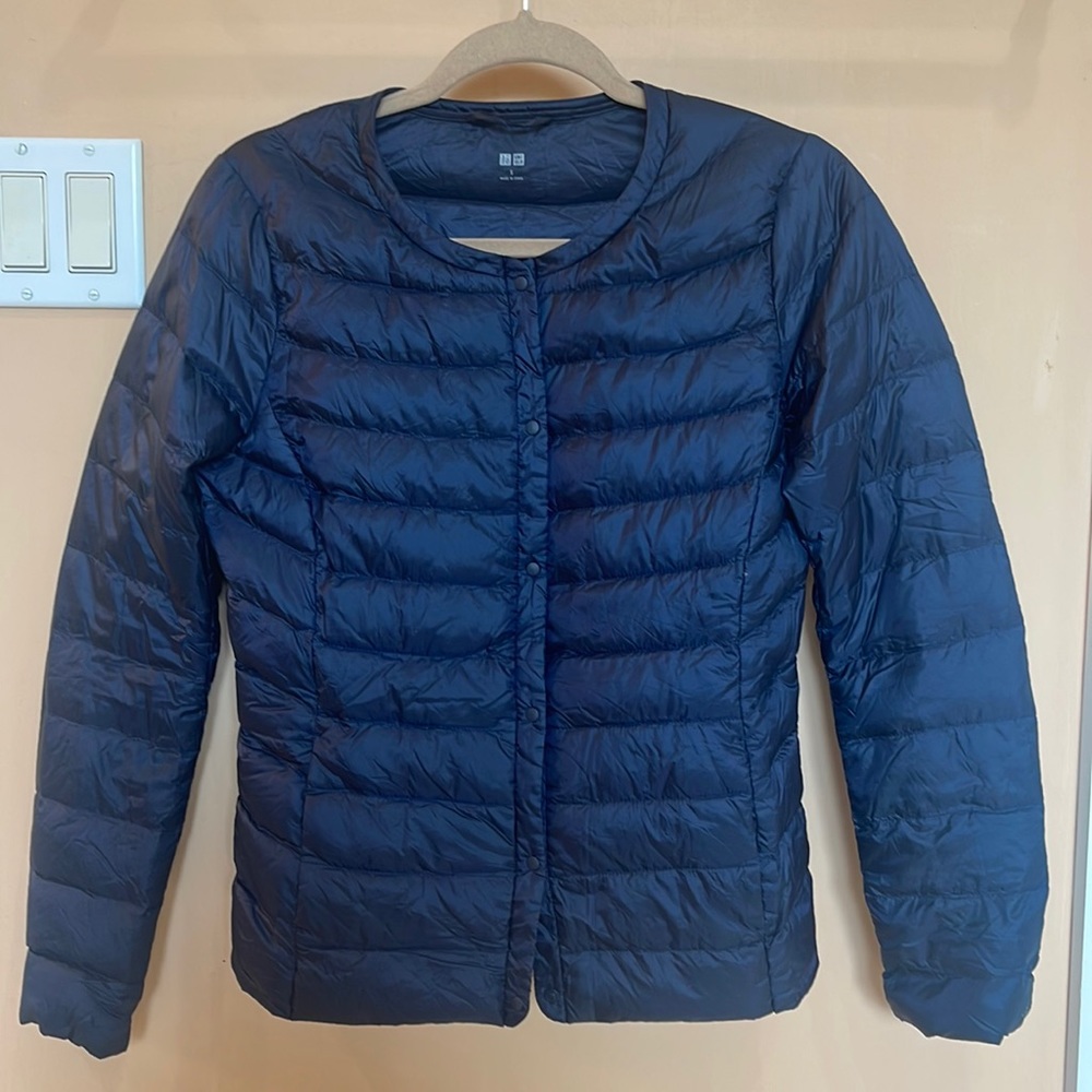 Uniqlo Ultra light Down Jacket. Size S. Blue